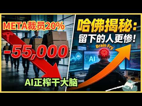 55,000人被裁,留下的人卻快瘋了?哈佛報告揭穿AI時代最殘酷的「生產力悖論」